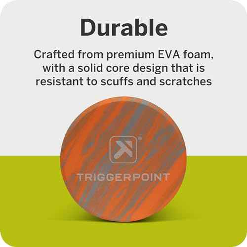 TriggerPoint Foundation Roller - Premium EVA Foam Muscle Recovery and Flexibility Roller, Soft Compression for Injury Prevention, Travel-Friendly, Ideal for Athletes