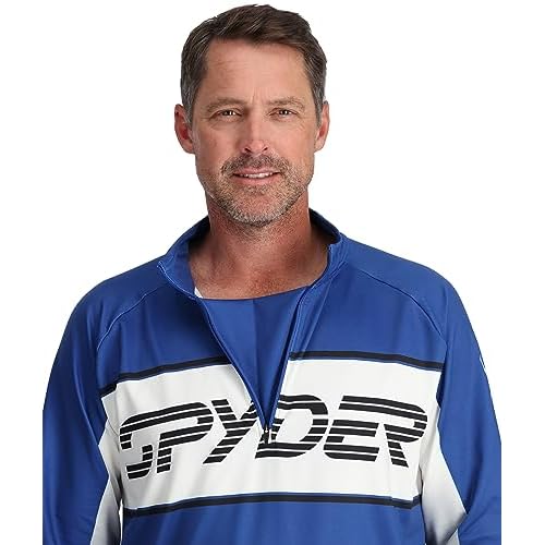 Spyder mens Paramount Zip T-neck Mid-layer Mens