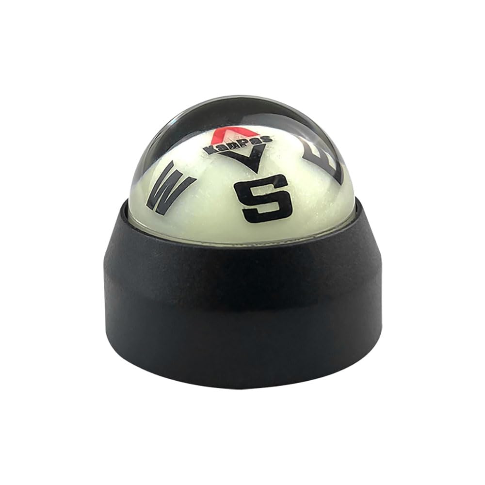 KanPas VA-20L Luminous EDC Ball Compass Free Angle Traditional Reading for Motorcycle