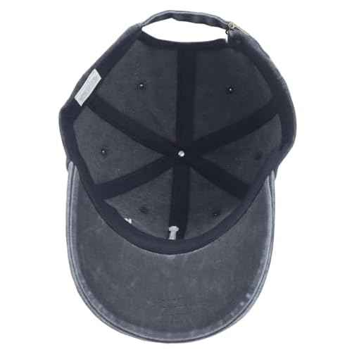 KKMKSHHG Guitar Baseball Cap for Men Women, Embroidered Adjustable Cotton Musician Hat