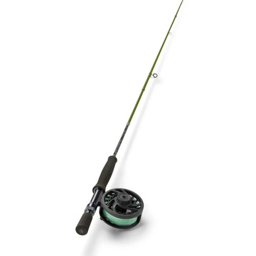 Orvis Mighty-Mite Fly Rod Outfit - Premium Lightweight Fishing Rod for Precision Casting and Versatile Angling Adventure, Army Green - Outfit