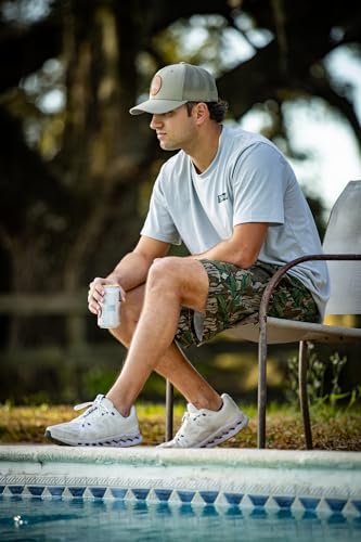 Nomad Men's Hobcaw Performance Camo Hunting Shorts XL Mossy Oak Greenleaf