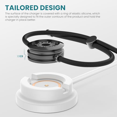 Fast Charging USB Cable with Anti-Slip Base for Smart Bracelets