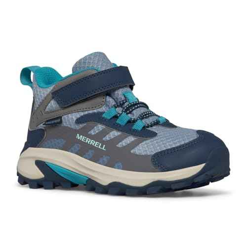 Merrell unisex-child Moab Speed 2 Mid Alternative Closure Waterproof
