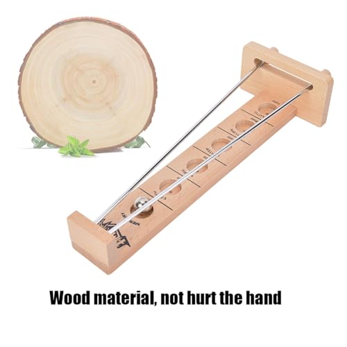 Wooden Shoot the Moon Game for Kids and Adults - Traditional Chinese Puzzle Toy