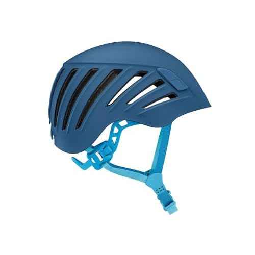 PETZL BOREA Women's Durable Helmet with TOP & Side Enhanced Protection, S/M, Navy Blue