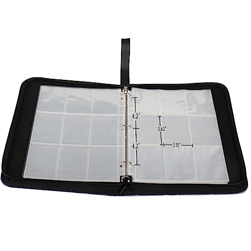 VEELAM 9 Pocket Trading Card Binder for 900 Cards - Green & Black