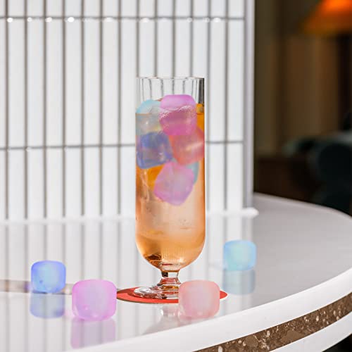 Color-Changing Reusable Ice Cubes for Drinks, 80 Pack - Variation: Color-changing / 80Pack