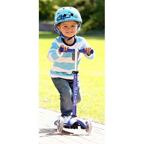 Micro Kickboard - Mini Deluxe - Three Wheeled, Lean-to-Steer Swiss-Designed Micro Scooter