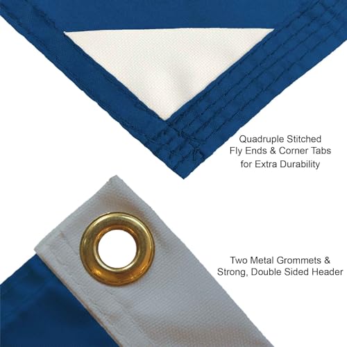 Los Angeles Dodgers Printed Header Flag 3x5 Banner