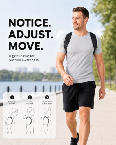 Men's Posture Corrector for Low-Impact Exercise - Adjustable Shoulder Support