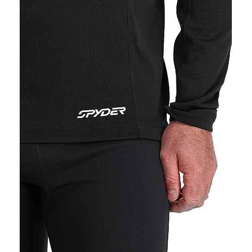 Spyder Men's Charger Hoodie Baselayer Thermal Ski Top