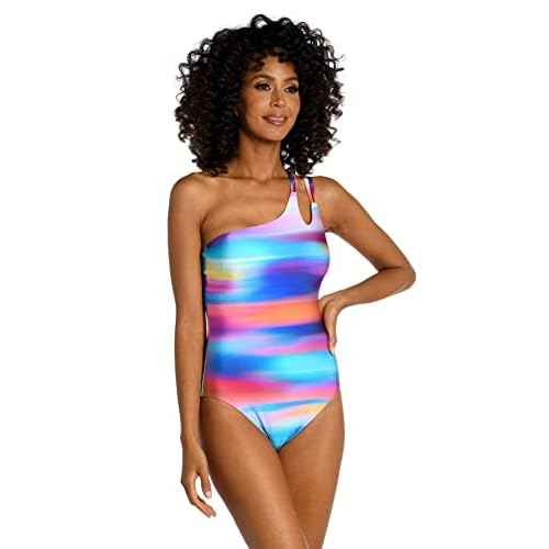 La Blanca Women's Strappy Shoulder One Piece Swimsuit