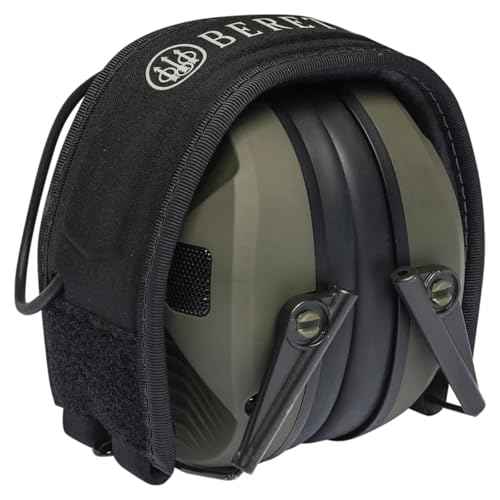 Beretta Electronic Earmuffs - 32dB SNR Protection | Compact Ergonomic Active Electronic Noise Reduction Cancelling Headset