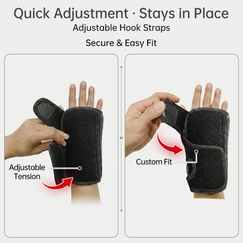 Adjustable Right Hand Bowling Wrist Brace L/XL (Palm ≥7.75") Support & Control