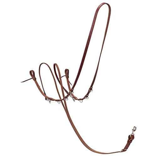 Weaver Leather Working Tack Roper/Barrel Style German Martingale, Golden Chestnut