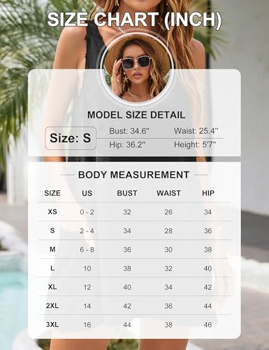 Blooming Jelly Women's Polka Dot Swimsuit Coverup Bathing Suit Cover Up Large Deep Brown