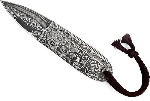 Handmade Damascus Steel Blank Blade 4" Hunting Skinner Full Tang Knife, Making Blade Damascus Fixed Blade, Best For Camping