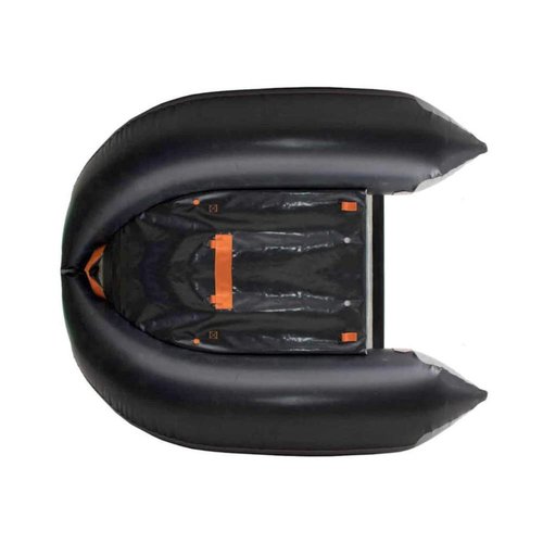 Outcast Fish Cat 4 Deluxe Gray LCS Float Tube with Green Float Tube Bag