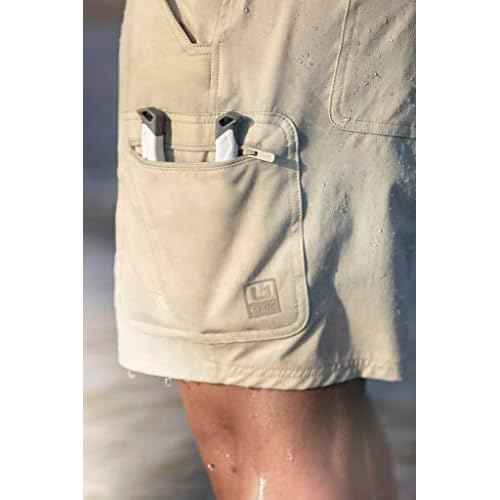 Huk Men's Next Level 7" Short, Quick-Drying Fishing Shorts for Men