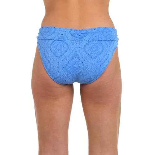La Blanca Womens Shirred Band Hipster Swimsuit Bottom