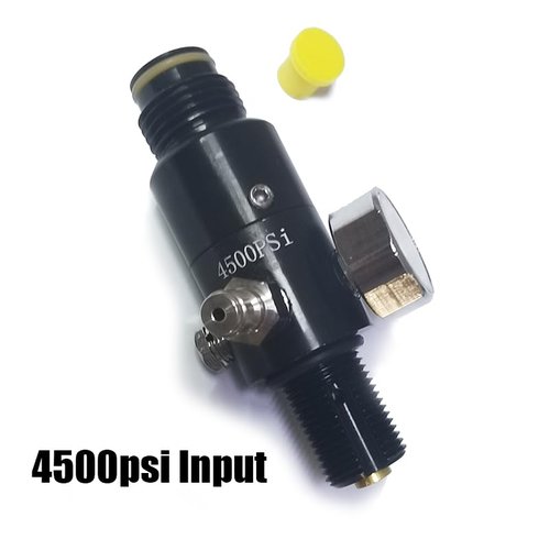 Aopkeo CO2 Compressed Air Tank Regulator Valve 5/8"-18UNF or M18*1.5 Input 4500psi for Paintball Airsoft PCP (3000psi Ouput, 5/8"-18UNF)
