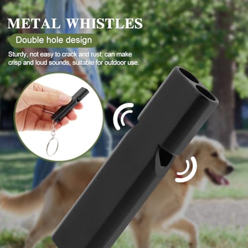 3pcs Bear Bell with 3pcs Whistle Aluminum Bear Bells for Hiking and Emergency Whistle for Hiking, Biking, Fishing, Climbing, Outdoor Camping and Hiking Protection(Size:6 PCS)
