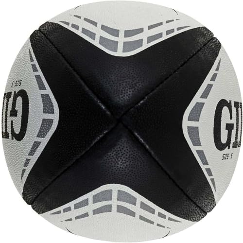 Gilbert G-TR4000 Rugby Training Ball Set - Blue, Pack of 5