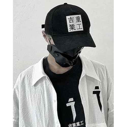 Niepce Inc Japanese Streetwear Techwear Embroidered Men¡¯s Baseball Cap