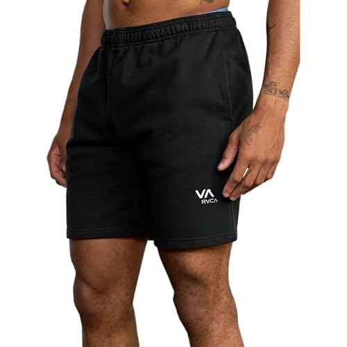 RVCA Mens Fleece Shorts