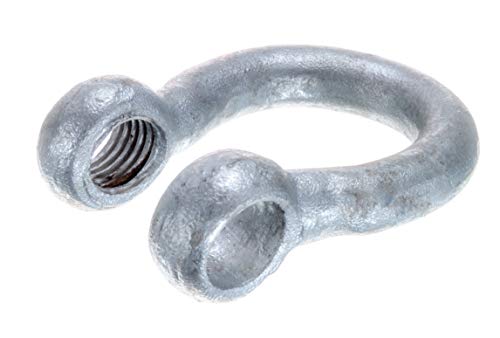 Galvanized Anchor Shackle 1/2 Inch - Heavy Duty Marine Hardware