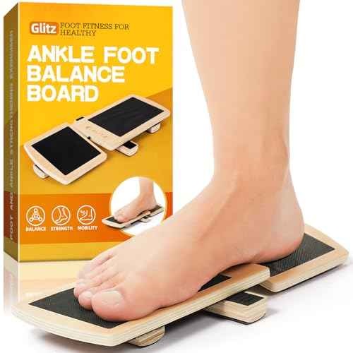 Ankle Balance Board Foot Strengthener Trainer for Sprained Ankle, Stability Exercises, Physical Therapy, Plantar Fasciitis Relief, Posture Correction, Balance Training