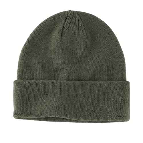 Home Prefer Mens Beanies Cuffed Knitted Winter Hat Watch Skull Cap Warm Beanie Hat for Men Women Unisex Gifts