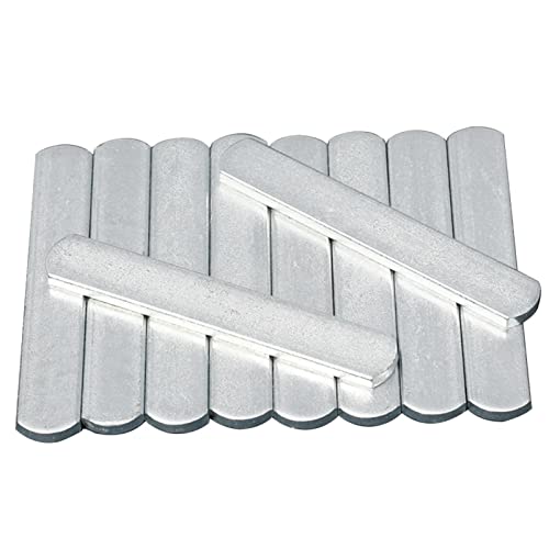 8 pcs Steel Weight Plates for Weighted Vest & Leg Guards - Rustproof, Adjustable