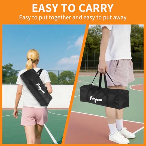 Mini Pickleball Net - Portable Outdoor & Indoor Practice Net - No Racket Variation