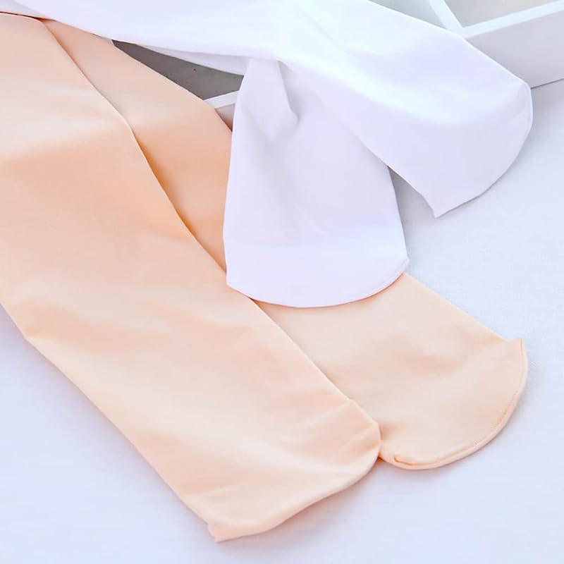 Ultra Soft Kids Ballet Tights Footed Dance Stockings – 2 Pairs (Ballet Pink, 2-4T)