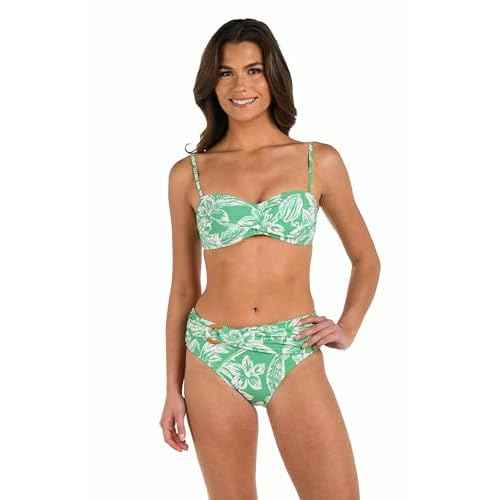 La Blanca Womens Bandeau Bikini Swimsuit Top