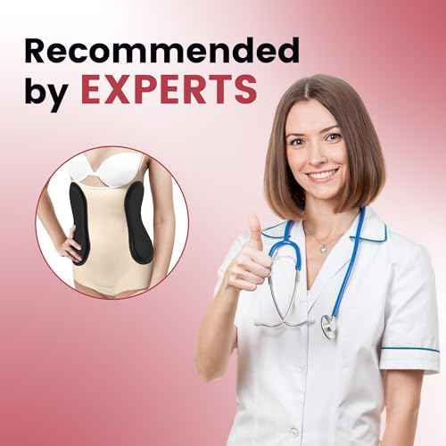Wehhbtye 2Pcs Post Surgery Lipo Foams, Abdominal Side Compression Board, 11.8'' x 5.5'' Black Lipo Foam Lateral Protector for Post Surgery Recovery Waist Filling Skin Anti-Sagging