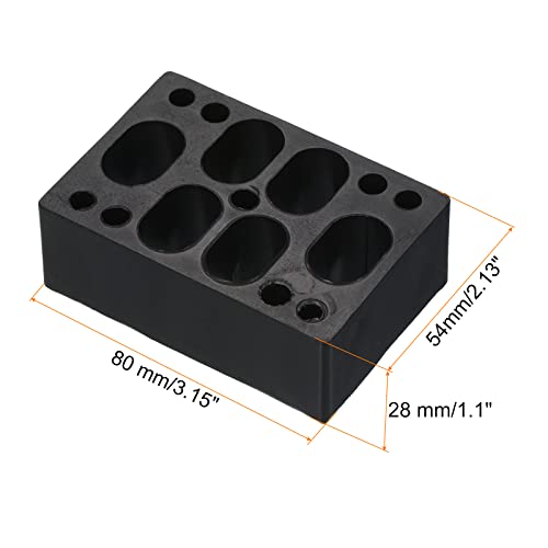 28mm Skateboard Riser Pads 2 Pack Angled Wedge Shock Absorbers for Trucks