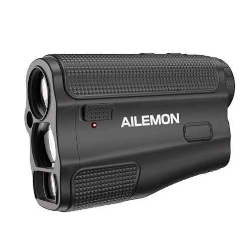 Golf Laser Rangefinder Hunting Range Finder 900Y Fast Focus High-Precision Continuous Scan Flag Pole Locking Vibration Function Slope Mode Range Finder