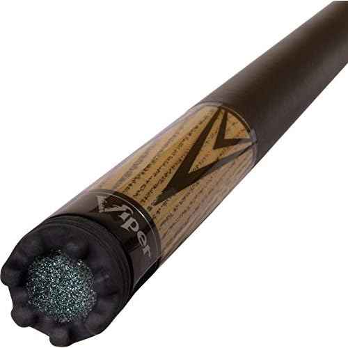 Viper by GLD Products Elemental 58" 2-Piece Billiard/Pool Cue, Natural Ash with Wood Grain, 21 Ounce (50-0853-21)