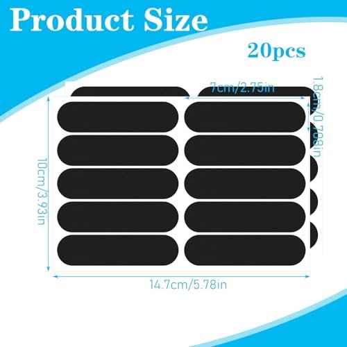 10PCS Black Reflective Tape, Motorcycle Helmet Decals Reflective Stickers for Helmet Motorcycle Helmets Stickers Night Visibility Safety Decal for Motorcycles Scooters Bike Helmets Stroller