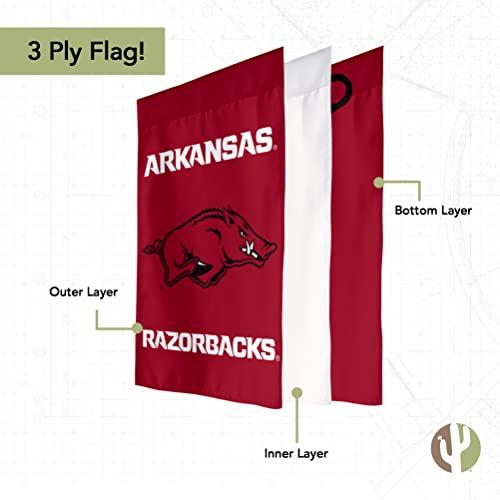 Outdoor Garden Flag Double-Sided 3-Ply Durable Polyester 12x18 Inches