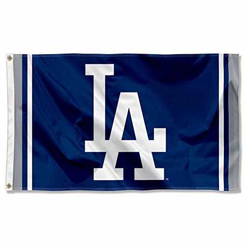 Los Angeles Dodgers LA Logo Flag and Banner