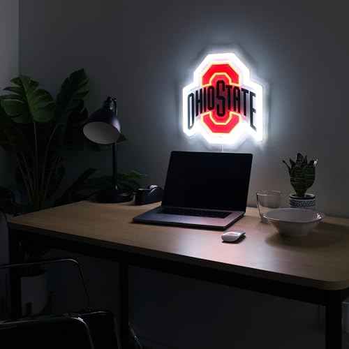 NCAA College Team Logo LED Neon Light Up Sign