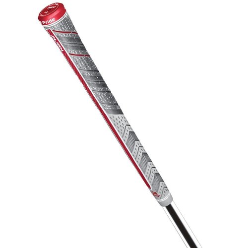 Golf Pride MCC Plus4 ALIGN Golf Club Grip - All-Weather Hybrid Grip with Raised Ridge Technology & Larger Lower Hand - Brushed Cotton Cord & Pebbled Texture - Midsize