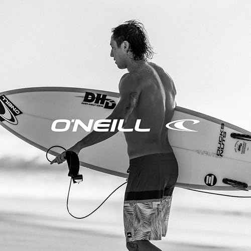 O'NEILL Men's 19 Inch Split Print Boardshorts - Quick Dry Swim Trunks for Men with Fabric and Pockets