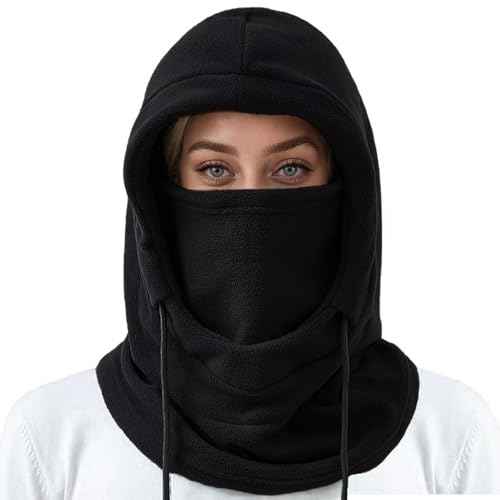 Balaclava Men's and Women's Winter Skiing Masks - Outdoor Bicycle Windproof Warm Hats, Winter Cold Masks, and Scarves