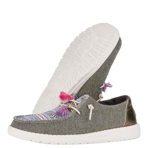 Hey Dude Women's Wendy Boho Slip-On Casual Shoes Loafer