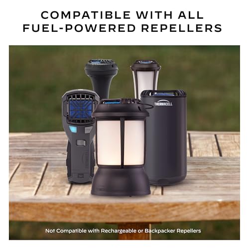 Thermacell Mosquito Repellent Refills; Compatible with Any Fuel-Powered Thermacell Repeller; Highly Effective, Long Lasting, No Spray or Mess; 15 Foot Zone of Mosquito Protection